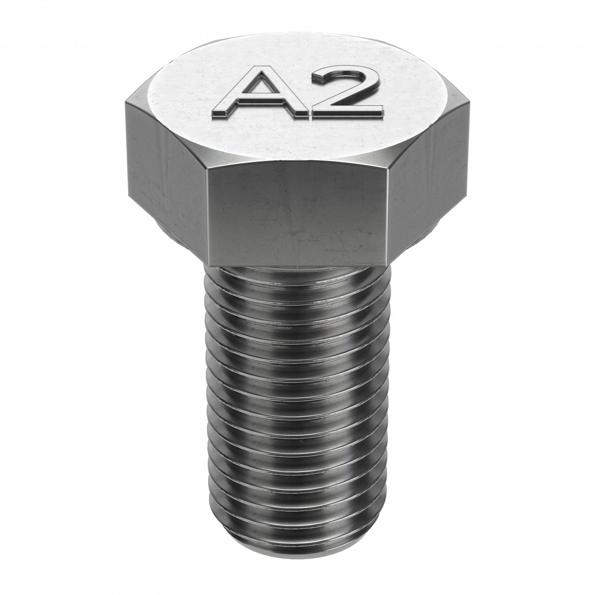 Stainless Steel, A2, Hex Head Cap Screw - 42GN79|L51010.240.0040 - Grainger