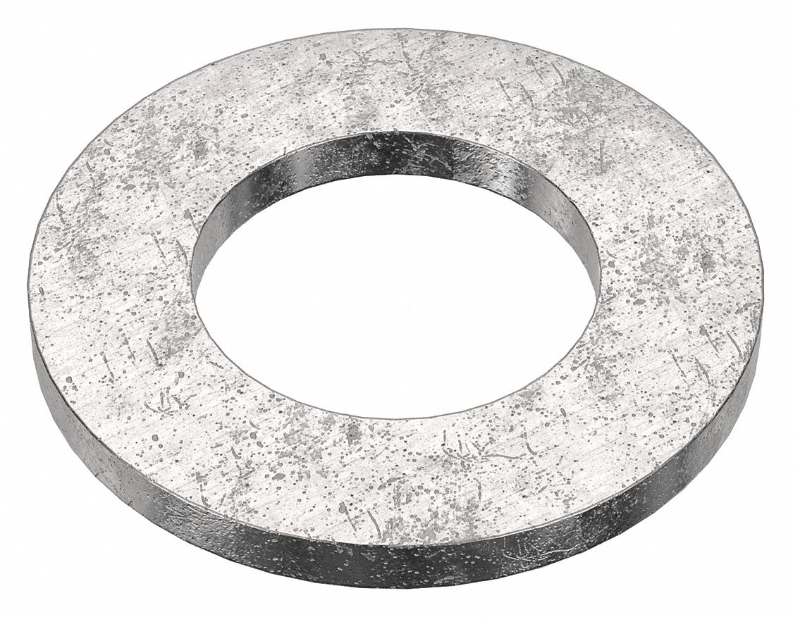 Flat Washer: 18-8, Stainless Steel, M39 Screw Sz, 40.62 mm In Dia, 72 mm Out Dia, 18-8, 2 PK