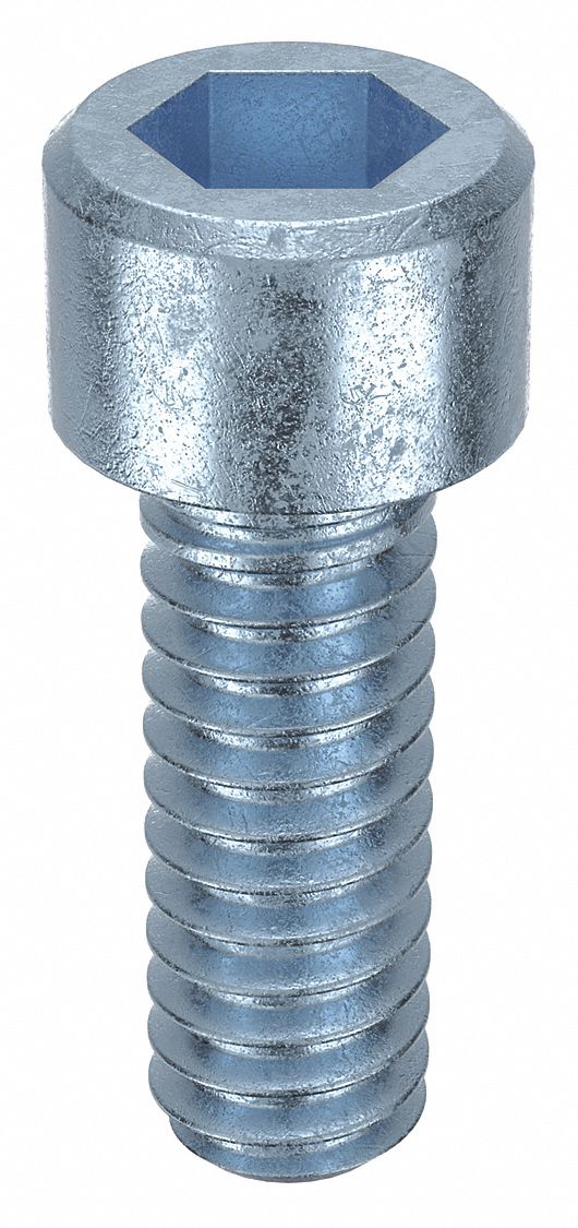 2-56 Thread Size, 1/4 in Lg, Socket Head Cap Screw - 29DL19|U07001