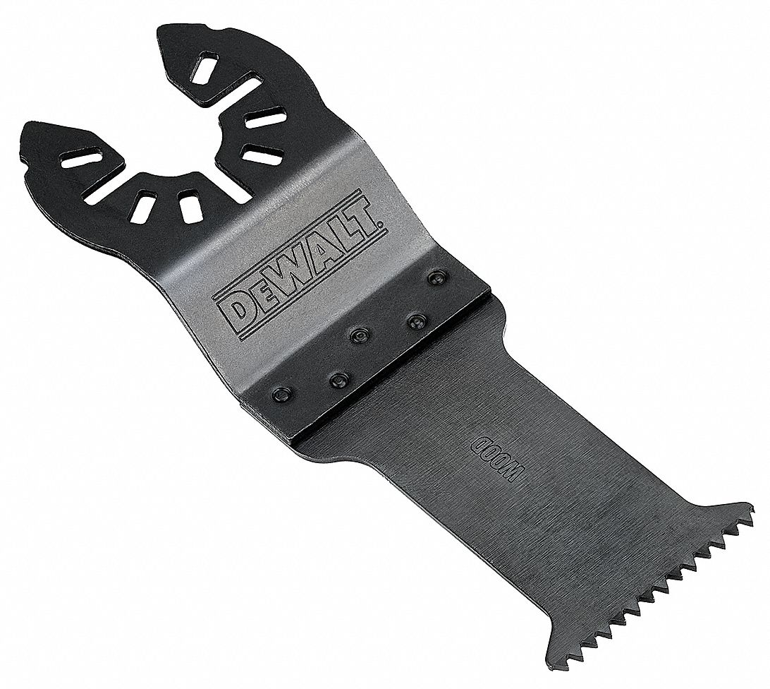 OSCILLATING WOOD BLADE, FAST-CUT, STEEL/HSS, 1¾X1¼ IN, TOOTHED EDGE, WOOD