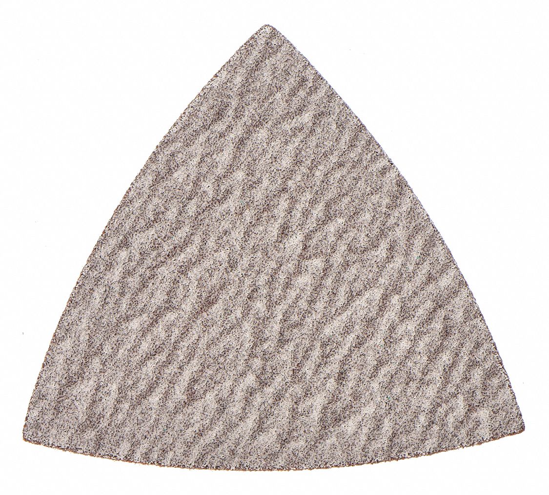 Oscillating Tool Sanding Sheet Set: 13/16 in Wd, 80 Grit, Sanding Sheet Set, 12 PK