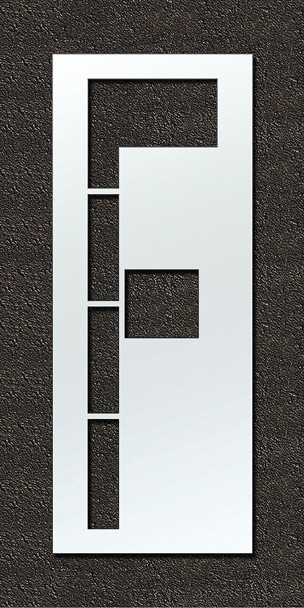 Individual Stencil: F, 48 in Overall Wd, 132 in Overall Ht, 0.13 in Thick, 0.13 in