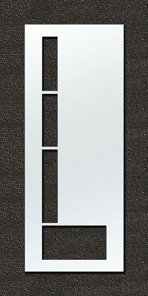 Individual Stencil: L, 48 in Overall Wd, 156 in Overall Ht, 0.13 in Thick, 0.13 in