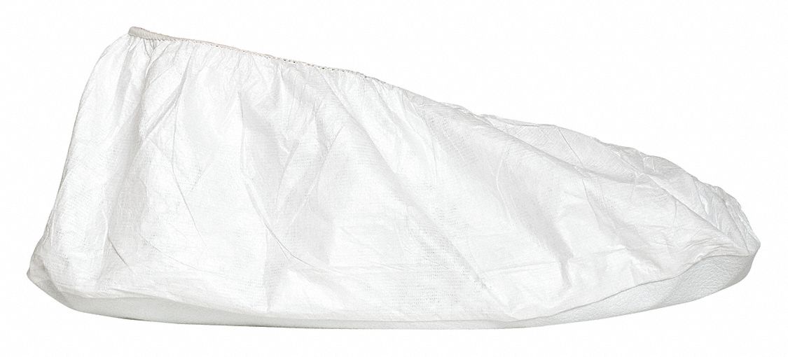 Shoe Covers: Tyvek® IsoClean®, ISO 6 (Class 1, 000) and above, Non-Sterile, Elastic, S, 300 PK