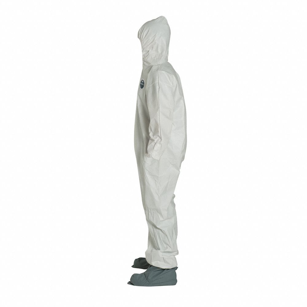 DUPONT Hooded Disposable Coveralls, Hooded, Size 2XL, PK 25 6LY60