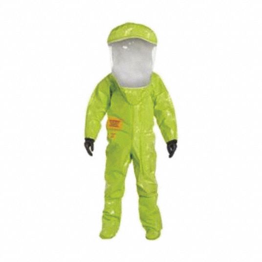 DUPONT, Hook-and-Loop, Rear, Encapsulated Suit - 29EY06 ...