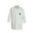 DISPOSABLE LAB COAT, TYVEK 400, 2 POCKETS, PLAIN COLLAR, OPEN, M, WHITE, 8 PK