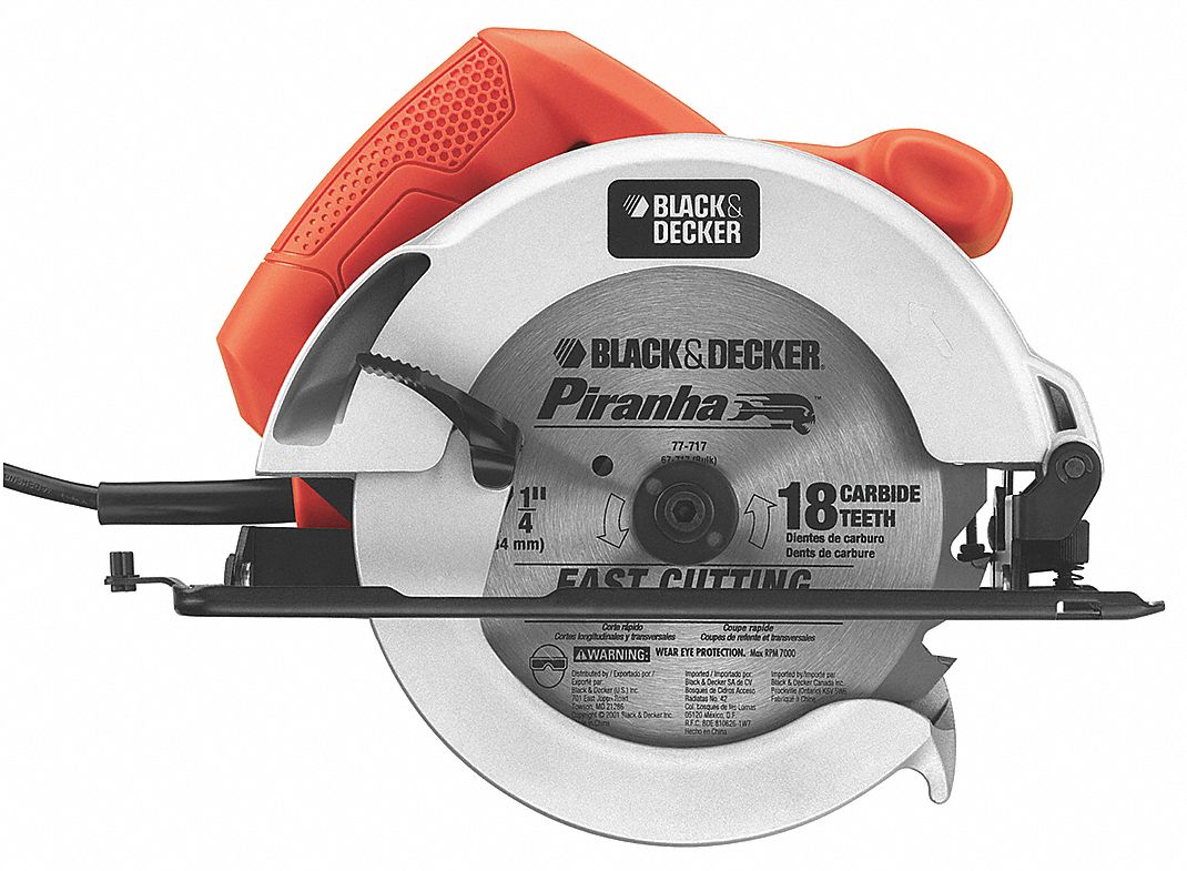 Sierra Circular, Diám. de la Hoja 7-1/4", Voltaje 120