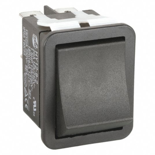POWER FIRST, DPST, Momentary On/Off, Rocker Switch - 29FG27|29FG27 ...