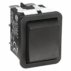 ROCKER SWITCH,DPDT,6 CONNECTIONS
