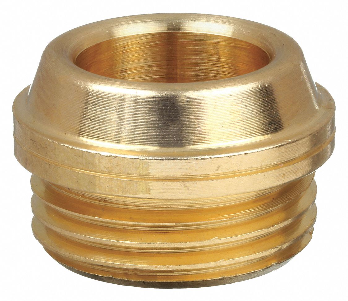 Seat: Gerber, AB55, Brass, Brass, Bibb, 7/16 in Overall Lg, Seat, 10 PK