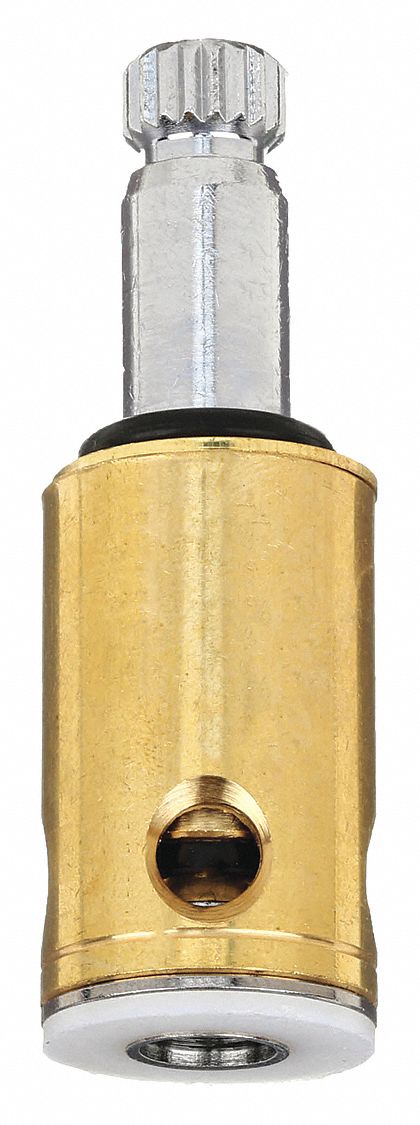 Stem: For Kohler AB1953 Series, Use with Cold Water, Brass, Brass, Compression, (1) Stem