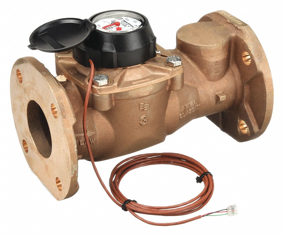 BADGER, Mechanical Flowmeter, Turbine, Mechanical Flowmeter 29FJ96RT