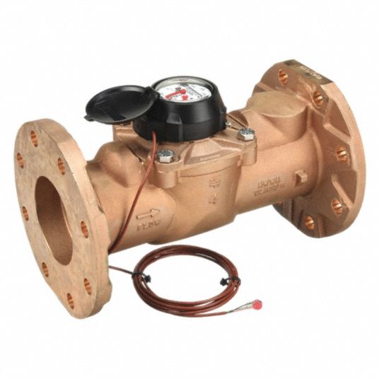 BADGER, Mechanical Flowmeter, Turbine, Mechanical Flowmeter 29FJ97RT