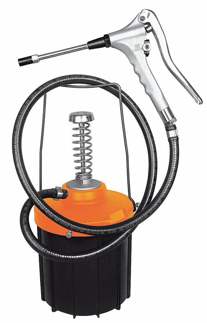HAND PUMP, PISTON, FITS 11 GAL CONTAINER, 11 GAL FOR CONTAINER SIZE, 0.44 OZ PER STROKE