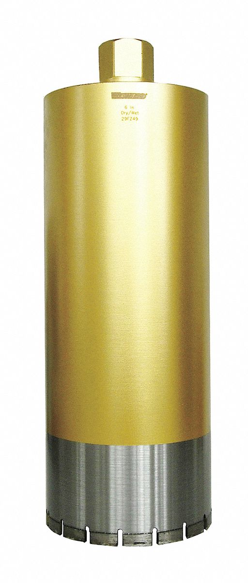 WESTWARD, 4 in Core Dia, 14 in Max Drilling Dp, Coring Bit - 29FZ45 ...