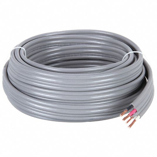 Gaine range-câbles gris Ø18mm x 1,5m