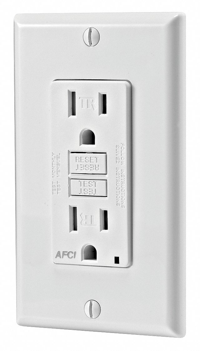 Commercial, Arc Fault Receptacle, Yes Tamper Resistant Grainger