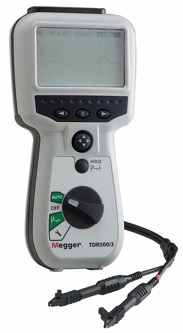 MEGGER, SingleTrace Time Domain Reflectometers, CAT IV 150V, Time