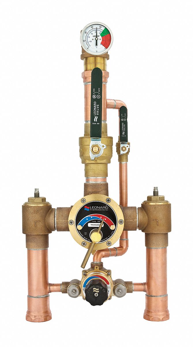 MIXING VALVE,125 PSI,ROUGH BRONZE