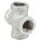 CROSS: MALLEABLE IRON, ⅜ IN X ⅜ IN X ⅜ IN X ⅜ IN, NPT X NPT X NPT X NPT, CLASS 150