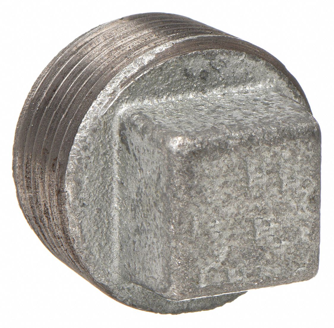 HEX HEAD PLUG: MALLEABLE IRON, 1 IN, MALE NPT THREAD, CLASS 150