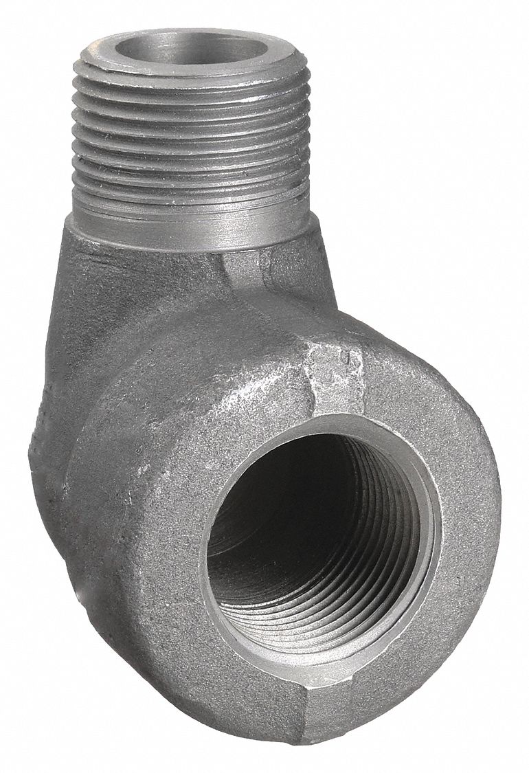 90 °  STREET ELBOW: FORGED STEEL, ¼ IN X ¼ IN FITTING, FEMALE NPT X MALE NPT, CLASS 3000