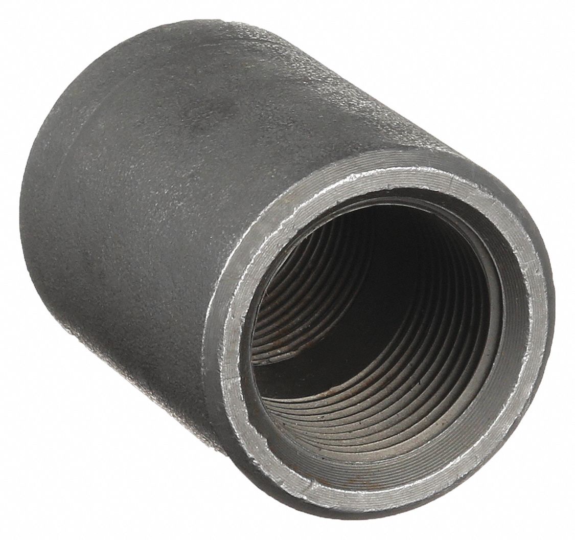 COUPLING: FORGED STEEL, 1 IN X 1 IN FITTING PIPE SIZE, FEMALE NPT X FEMALE NPT, CLASS 3000