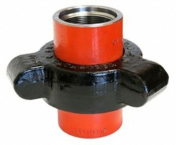 Hammer Union: Steel, 2 in x 2 in Fitting Pipe Size, Female Female