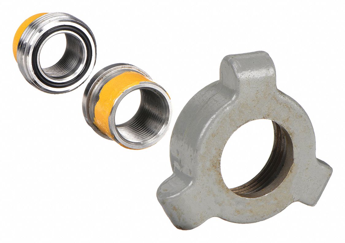 Union: Malleable Iron, 1 in x 1 in Fitting Pipe Size, Female NPT x Female NPT, Class 300