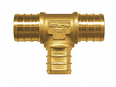 PEX TEE 1/2 X 1/2 LEAD FREE