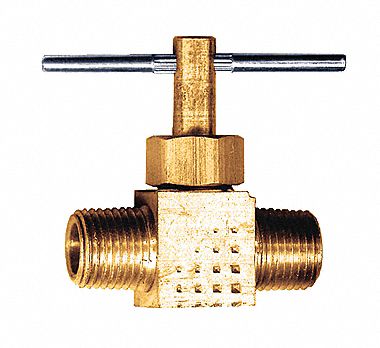 NEEDLE VALVE,1/8 MPT