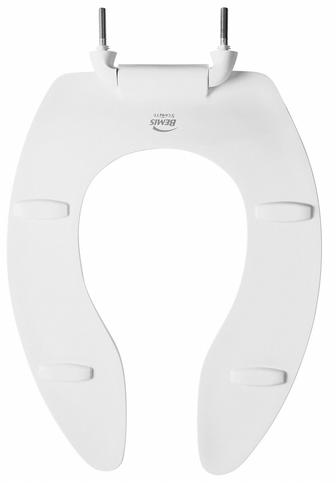 BEMIS Elongated, Standard Toilet Seat Type, Open Front Type, Includes