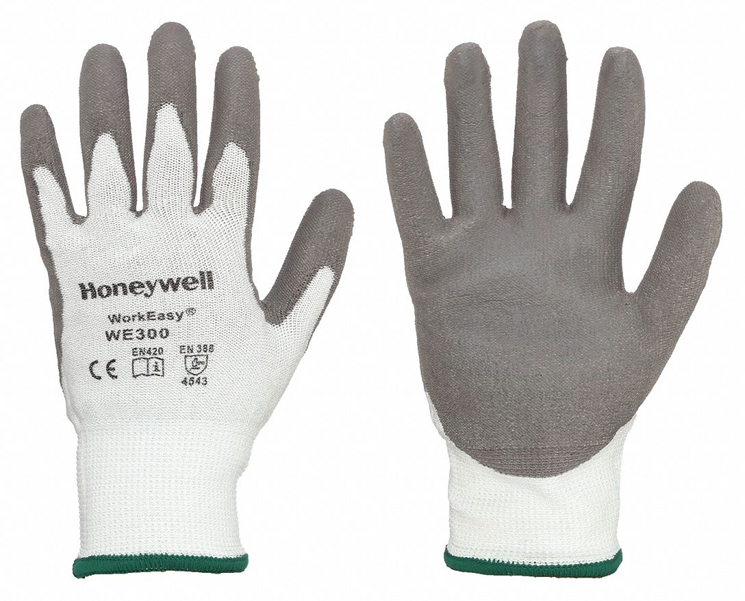 Cut Resistant Gloves, Polyurethane, XS, PR