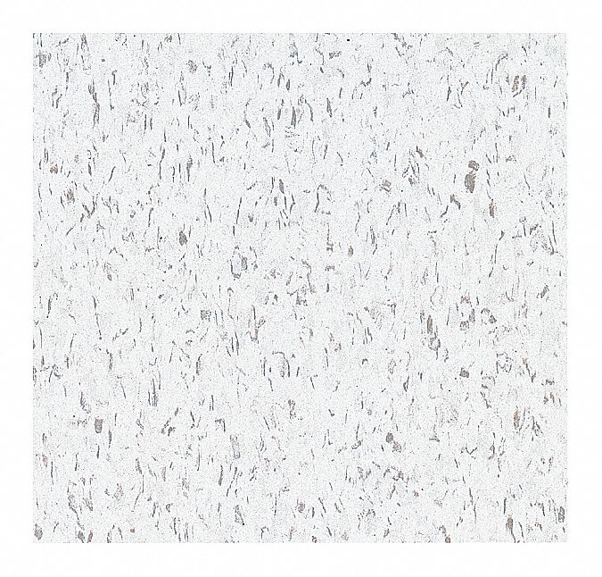 ARMSTRONG FLOORING, Cool White, Std Excelon Imperial Texture