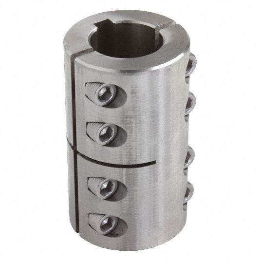 CLIMAX METAL PRODUCTS Rigid Shaft Coupling: 1 1/4 in Bore Dia ...