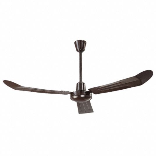 Canarm Light Duty Industrial Ceiling Fan 56 In Number Of Blades 3 Number Of Speeds Variable 120v Ac 29nv26 Cp56br Grainger