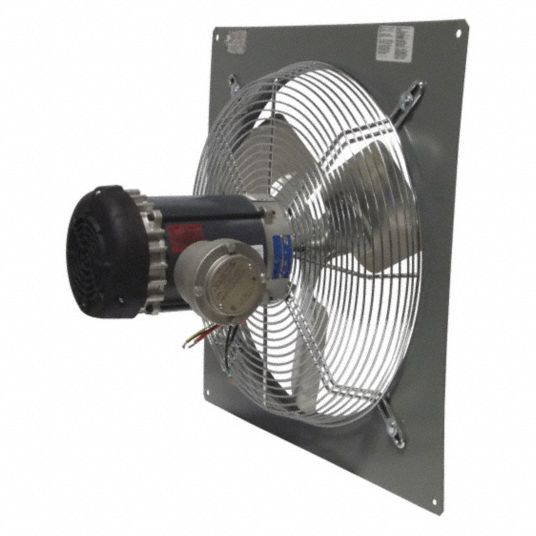 1/3 HP Explosion Proof Portable Ventilation Exhaust Fan - C1D1/C2D1 - 120V  - 1650 CFM - 15' Cord w/ EXP Cord Cap