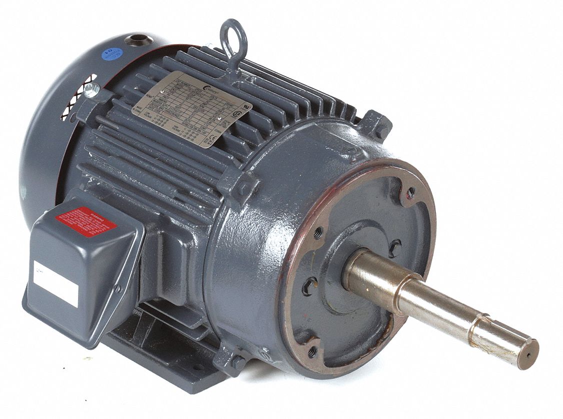 CloseCoupled Pump Motor, 71/2, Nameplate RPM 3510, 208230/460, 213JP