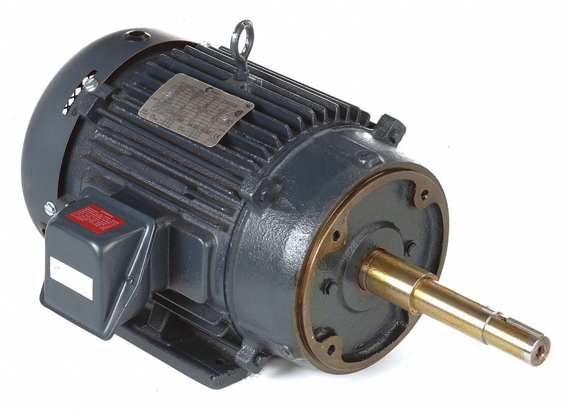 CloseCoupled Pump Motor, 10, Nameplate RPM 3510, 208230/460, 215JP Grainger
