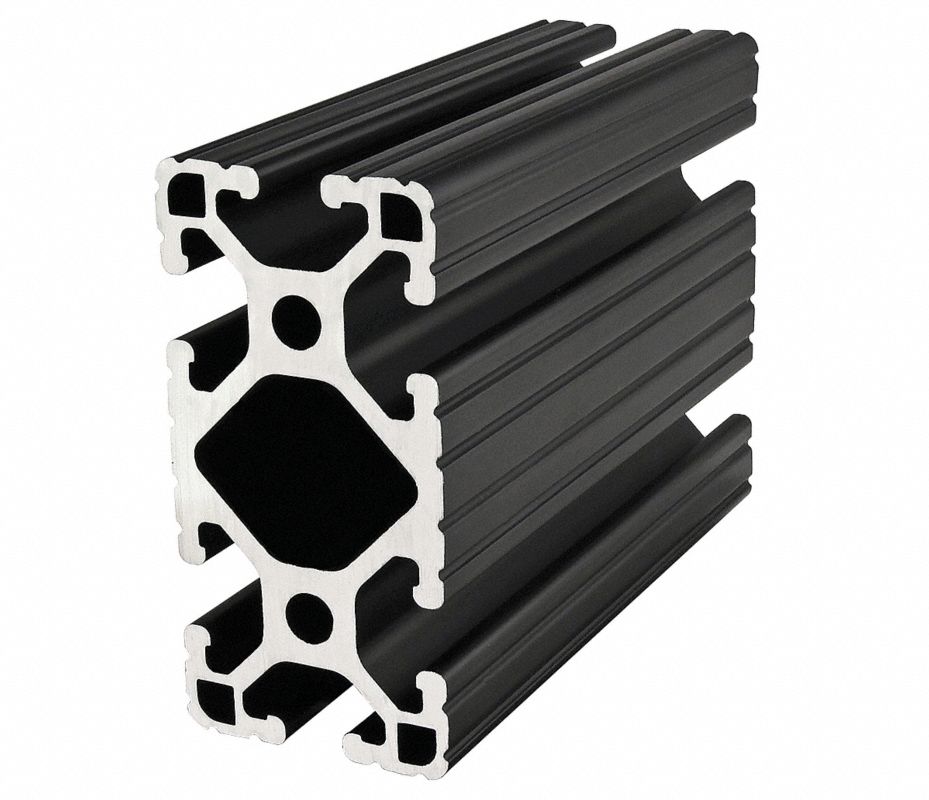 80/20 Extrusión,Aluminio 6105T5,145 pulg. L Perfiles para Sistema de