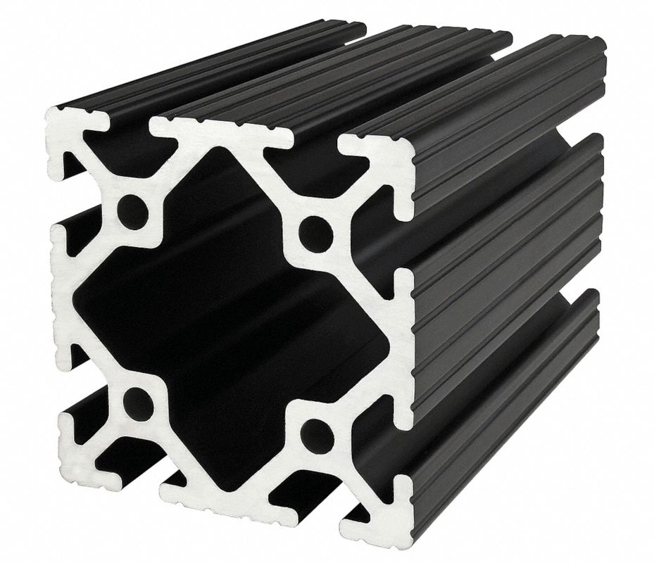 80/20 Extrusión,Aluminio 6105T5,145 pulg. L Perfiles para Sistema de