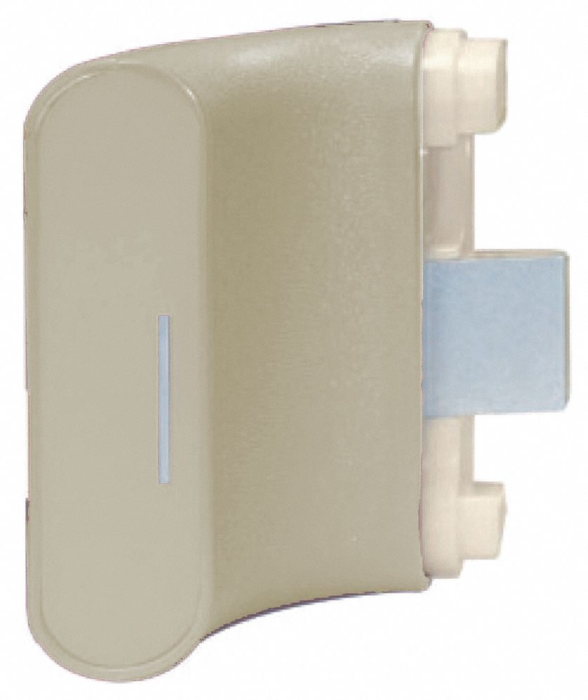 Handrail Return Left Ivory Vinyl