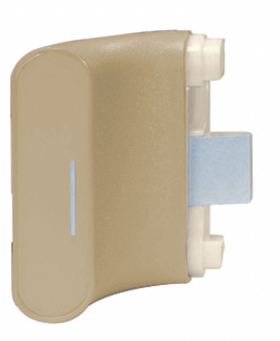 Handrail Return Left Tan Vinyl