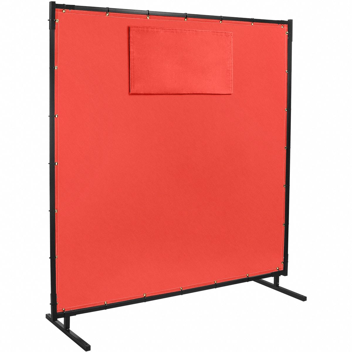STEINER Acrylic Coated Fiberglass Welding Screen With Window, 6 ft H x