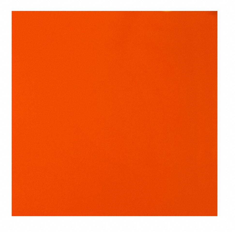 Radnor 6 ft H X 8 ft W 14 mil Orange Flame-Retardent Transparent Vinyl Welding Curtain 3 Pack 