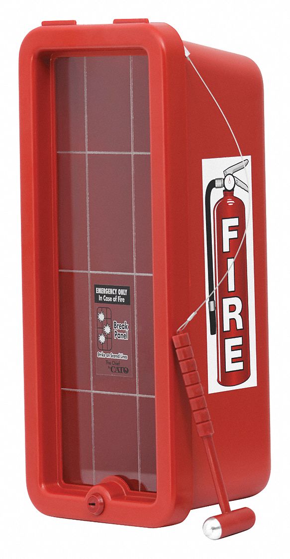 Cato Fire Extinguisher Cabinet 19 1 4 Height 8 1 4 Width 6 3
