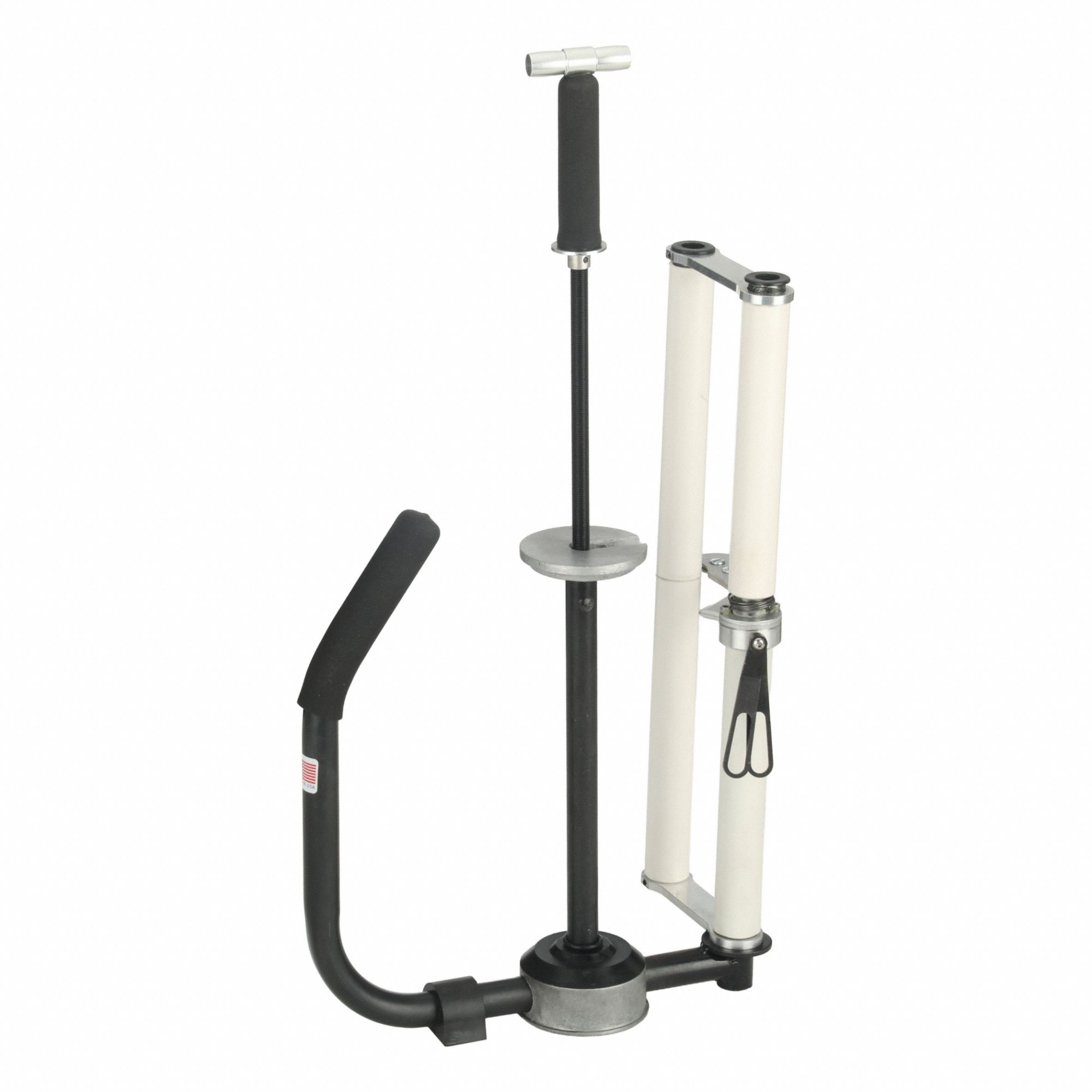 Stretch Wrap Dispenser: 12 in Min Roll Wd, 20 in Max Roll Wd, 3 in Fits Core Size, 24 in Overall Lg