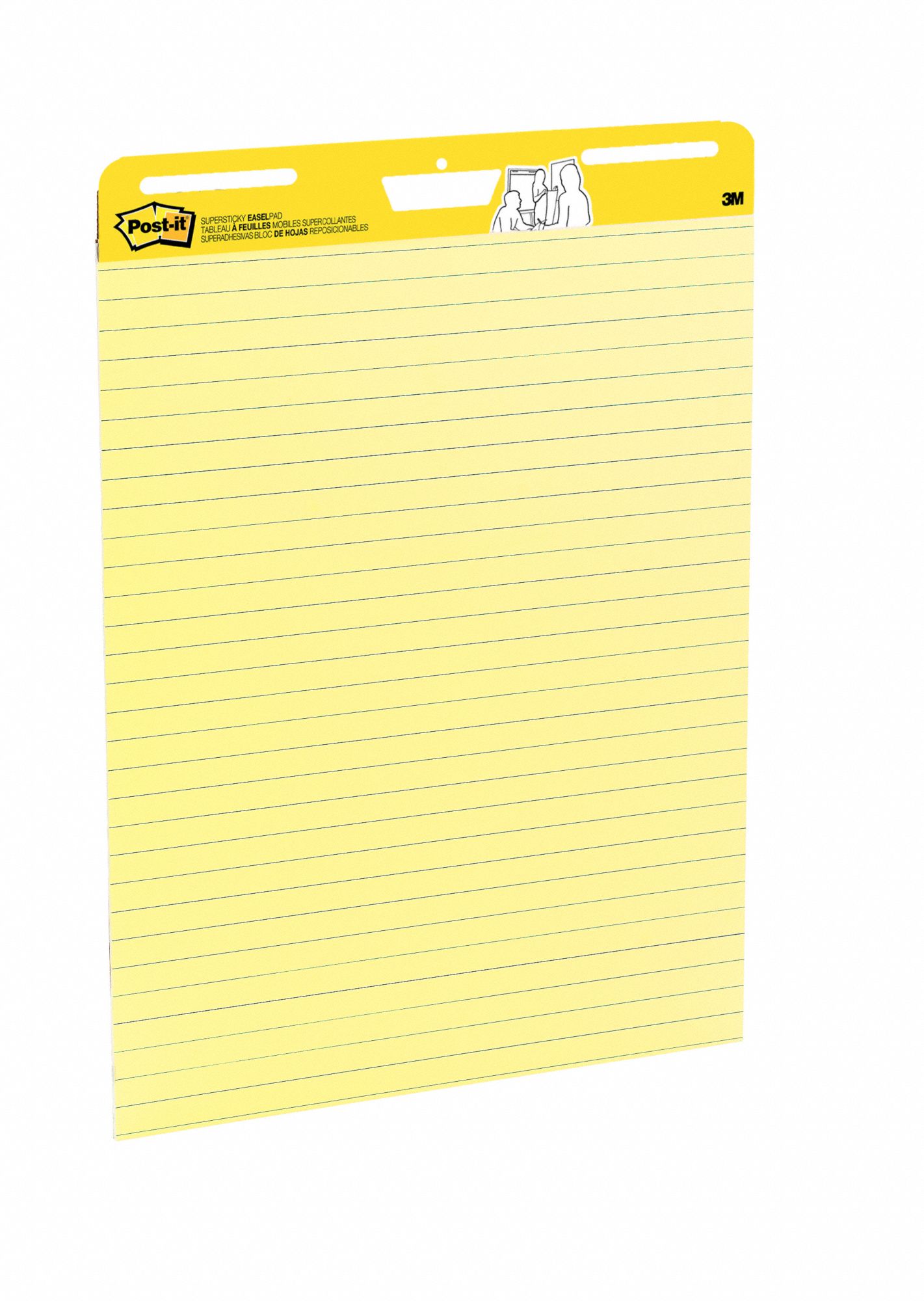 POSTIT, 1 in Ruled, 25 in x 30 in Sheet Size, Easel Pad 29PK87561