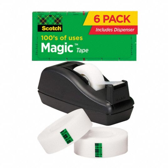 3M, 3/4 in Max. Tape Wd, For SelfAdhesive Tape, Office Tape 29PL19